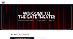 Desktop Screenshot of gate-theater.com